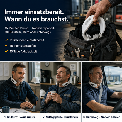 CERVAFIX PRO — QuadPulse-EMS Nackenmassagegerät
