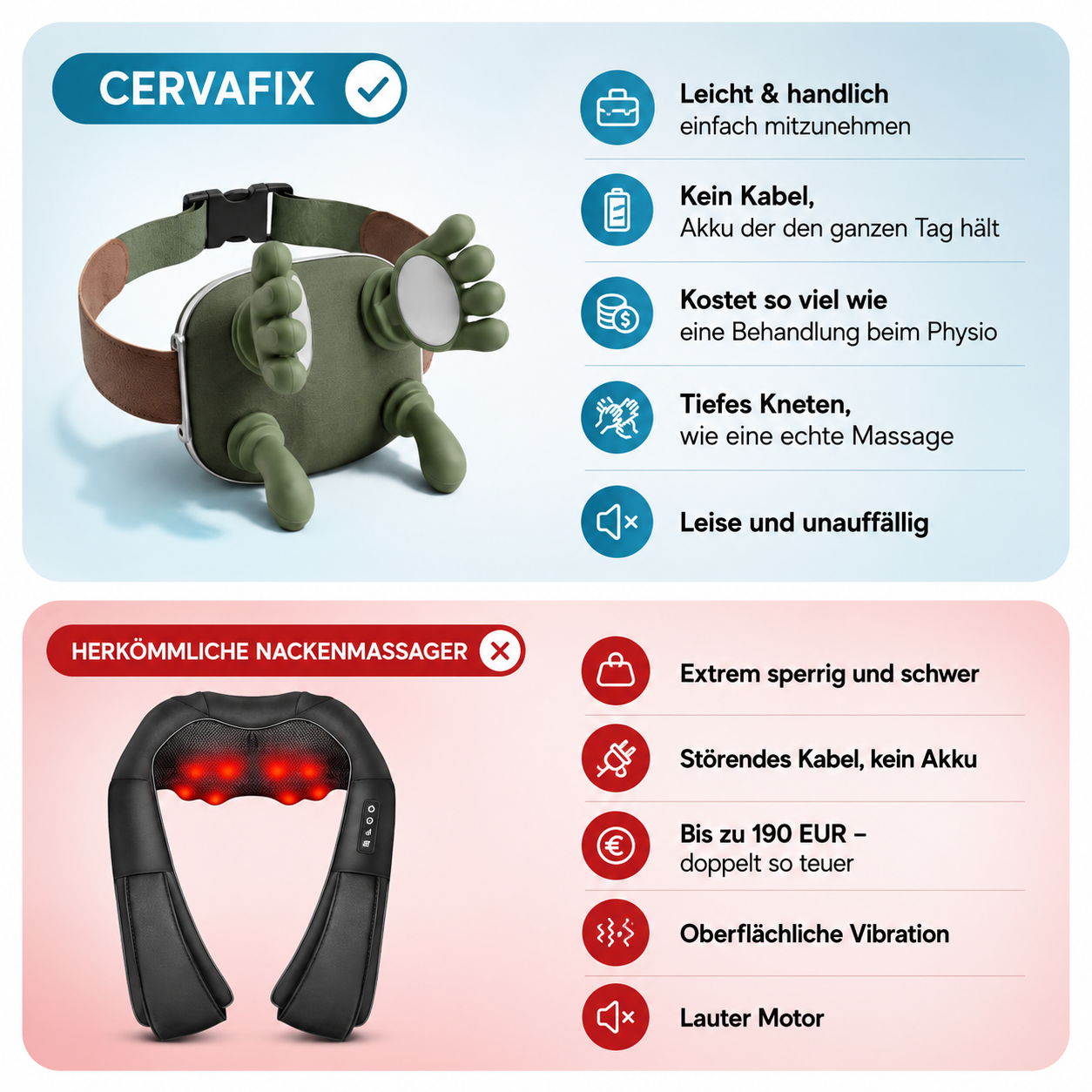 Cervafix™ Handmassager Pro