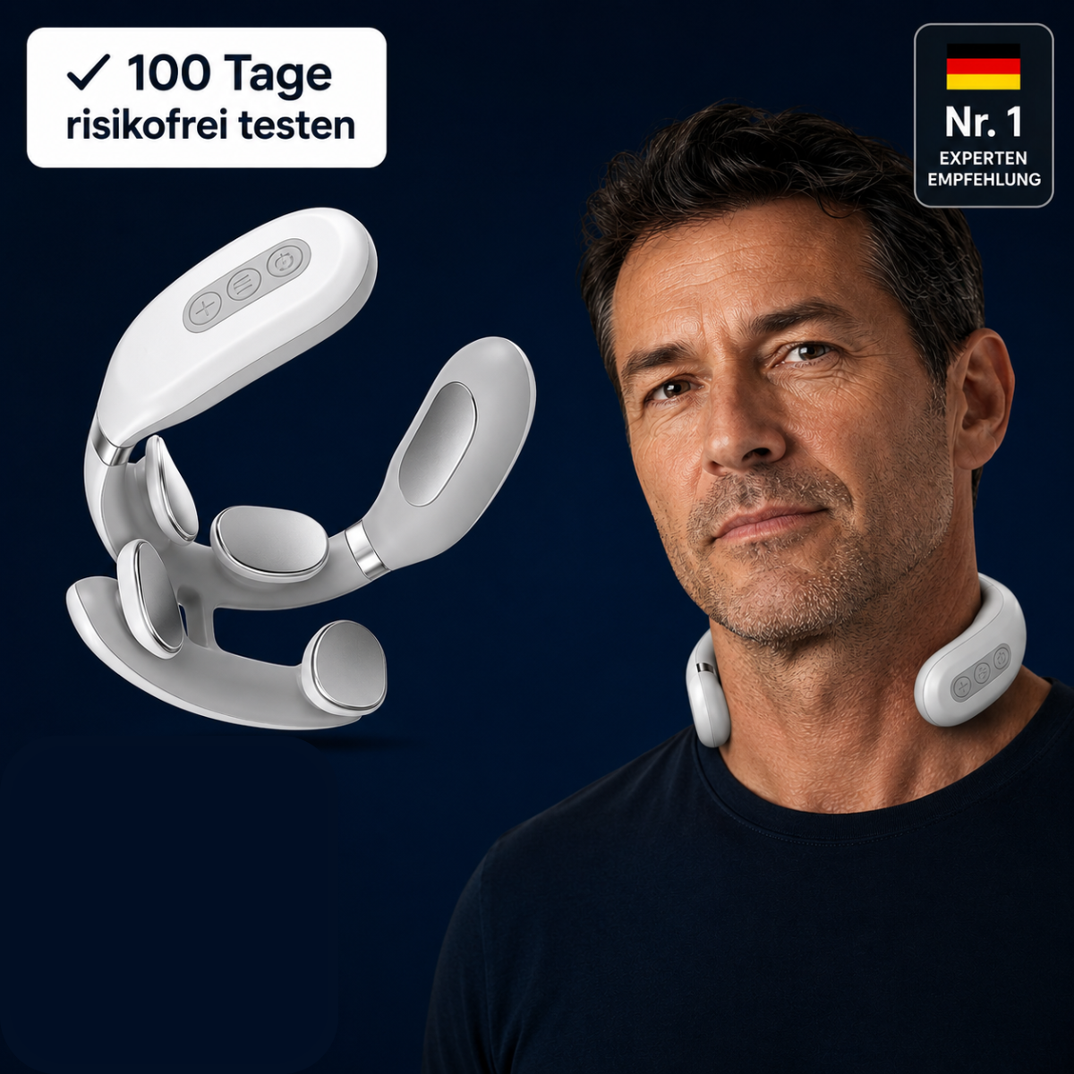 CERVAFIX PRO — QuadPulse-EMS Nackenmassagegerät